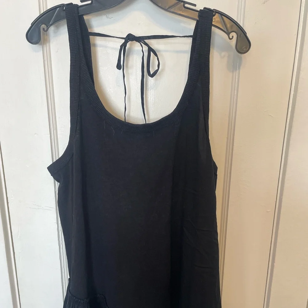 Daily Practice Asymmetrical Black Dress size L. NWT - Picture 4 of 8